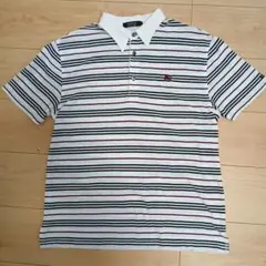 BURBERRY BLACK LABEL ストライプポロシャツ サイズ3