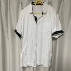 BLACK LABEL ホワイト ポロシャツ