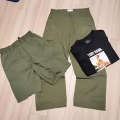 M47 カーゴパンツ TONY HAWK シャツ 軍パンカーゴパンツ