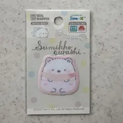 ☆すみっこぐらし しろくま 2WAYワッペン☆