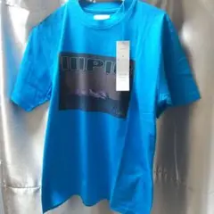 スリーピック Threepio グラフィックTシャツ M 青 新品