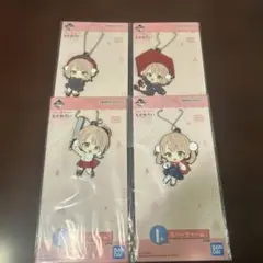 一番くじ　しぐれうい　　　　　　　　　　　　I賞ラバーチャーム全4種