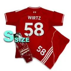 Sサイズ 25-26 リバプール ヴィルツ サッカー ユニフォーム レプリカ