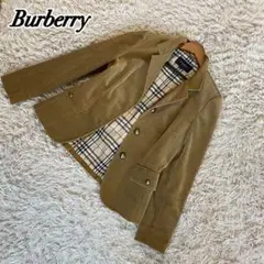 BURBERRY LONDON バーバリー 綿ジャケット 金ボタン ノバチェック