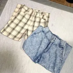 美品 ピンクラテ ボトムス 2枚セット！ M