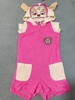 パウパトロール スカイ フード付きコスチューム 120cm ピンク
