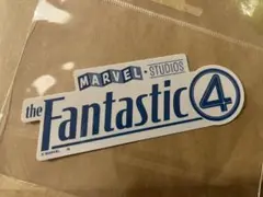 映画 ファンタスティック４：ファースト・ステップ ロゴステッカー シール 劇場