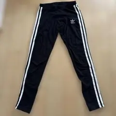 adidas スパッツブラック 3本ライン