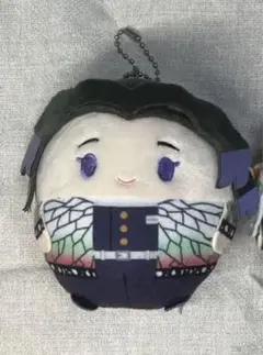 公式 限定品 鬼滅の刃 ぬいぐるみキーホルダー 胡蝶しのぶ 宇髄天元