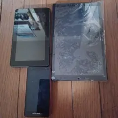 Amazon タブレットとAQUOS PHONE セット　ジャック品なります