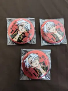 東京リベンジャーズ マイキーマート マットメタリック缶バッジ 佐野万次郎×3