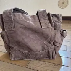KAPITALDUFFLEキャピタルブラウン 系キャンバス トートバッグ
