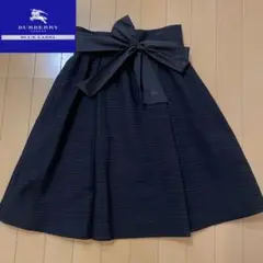 バーバリー ブルーレーベル 黒スカート