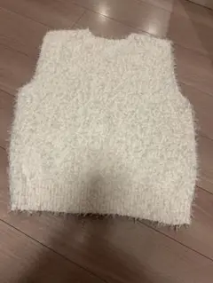Mila Owen ノースリーブニット F ホワイト