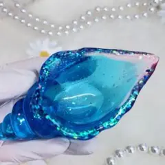 レジントレイ　貝殻　小物入れ
