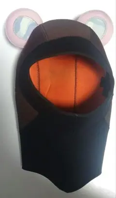 未使用！　World Dive クマ耳付きダイビングフード