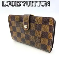 LOUIS VUITTON ルイヴィトン ダミエ 二つ折り財布