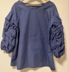 【美品】ストロベリーフィールズ　バルーンスリーブ　半袖　カットソー　M