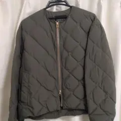 【美品】unfilo×TAION キルティングショート丈ブルゾン