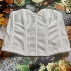 【美品】ブライダルインナー ビスチェ M