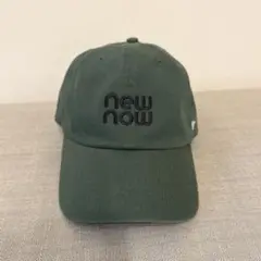 K*n様 榮倉奈々　newnow 完売品　47 キャップ　ベージュ　新品未使用 榮倉奈々がCEOを務めるアパレルブランド?newnow?、2025春夏