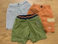 【80-90cm男の子服まとめ売り】BREEZE 他 パンツ3着