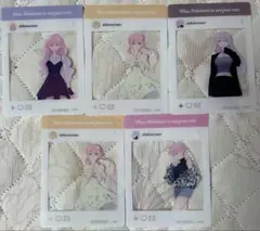 可愛いだけじゃない式守さん　デート風クリアカード