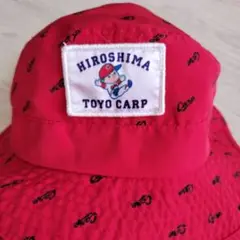 HIROSHIMA TOYO CARP 赤 ハット 54cm