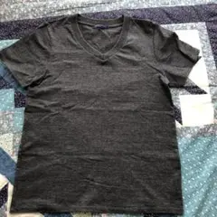 アメリカンホリック　Vネック半袖Tシャツ　ダークグレー　Lサイズ