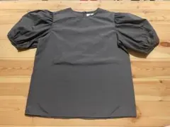 ABITOKYO グレー パフスリーブ 半袖シャツ Lサイズ