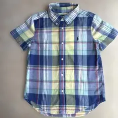 Ralph Lauren ラルフローレン 半袖 チェックシャツ 120 値下げ