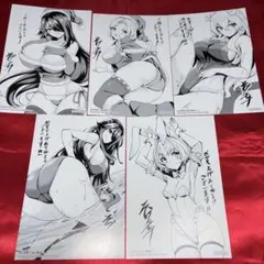 姉が剣聖で妹が賢者で　既刊フェア　購入特典　イラストカード　5枚セット