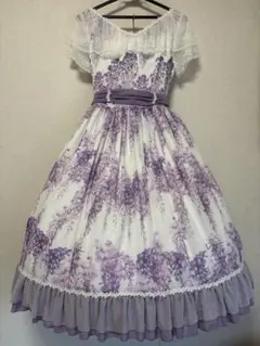 ロリィタ　ワンピース　藤　海外ブランド