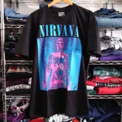 ニルヴァーナ 両面プリント バンドＴシャツ XL