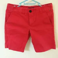 TOMMY HILFIGER 半ズボン 152 赤 ショートパンツ