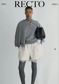 RECTO LACE TRIMMING SHORTS Mサイズ 韓国