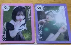 cutie street キュースト クリアトレカ 桜庭遥花 真鍋凪咲