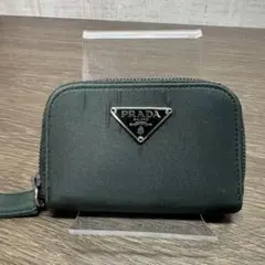 PRADA ブラック ナイロン キーケース