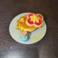 ミニフィギュア　コレクション　ポケモン　デザートプレート　フシギバナ