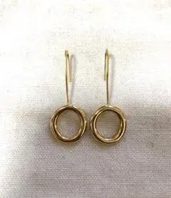 新品★CENE セネ☆フープゴールドピアス