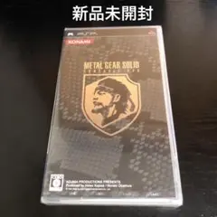 PSP メタルギアソリッド ポータブル オプス 新品未開封