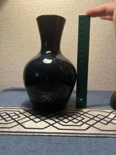 青い花瓶