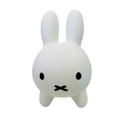 ミッフィー ブルーナボンボン 大 ホワイト 箱付き miffy