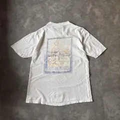 90s USA製 CHAPS RALPH LAUREN シングルステッチ アート