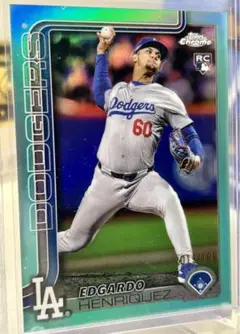 エンリケス 199シリ RC ドジャース Topps Chrome 2025