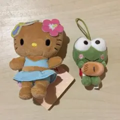 ハローキティケロッピぬいぐるみ２点セット
