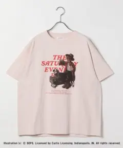 【The Saturday Evening Post】プリントT