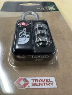 NORTH FACEノースフェイス TSA LOCK 南京錠 U字 ロック　新品