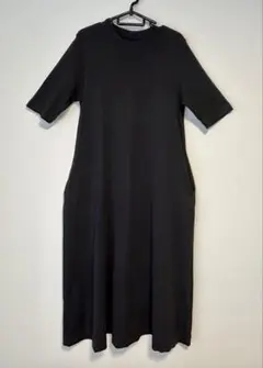 【無印良品】ワンピース　ブラック　Mサイズ