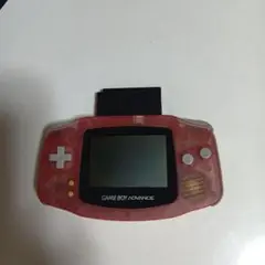 ゲームボーイアドバンス クリアピンク 本体とソフト付き